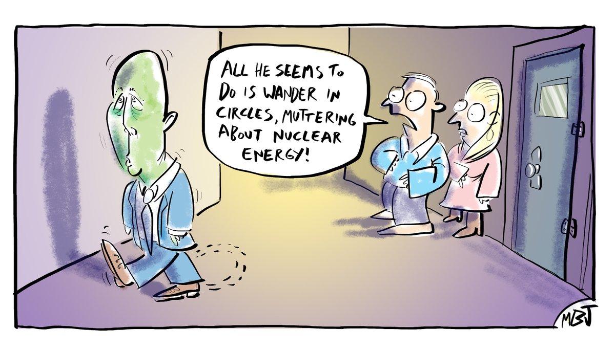 Cartoon for the Melbourne Observer #auspol #dutton #NuclearEnergy #nuclear