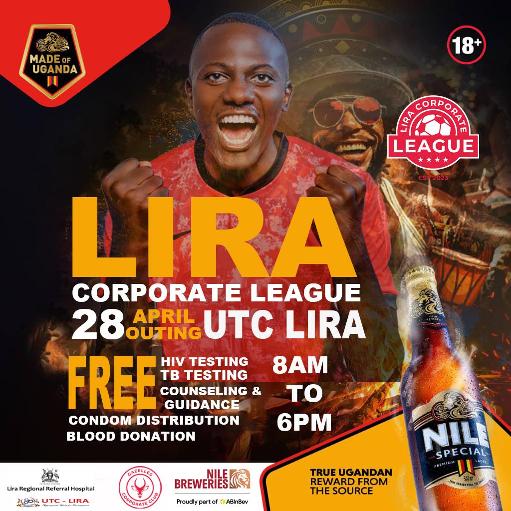 1,500 blood donations  needed every day on average to meet the needs of our transfusing Health facilities  across the country. Donate blood this Sunday at UTC LIRA and save bleeding mothers.

Weekend vibes and #HIV testing go hand in hand! Make sure you test before you taste.