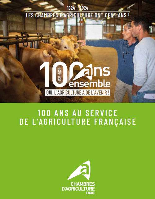 100 PROJETS POUR DEMAIN
Découvrez ce livre qui met en avant 100 projets dont le caractère innovant, la durabilité et l’efficacité contribuent à construire l’agriculture de demain 👉 urlz.fr/qhyf
#100ansChambresAgri