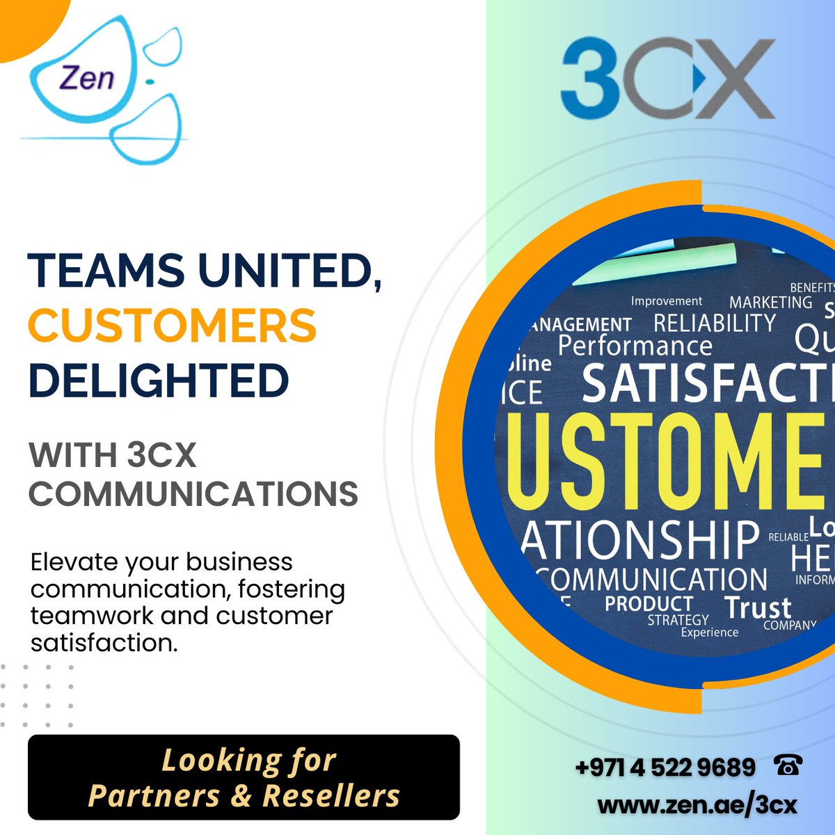 3CX Virtual Telephony for business in the Dubai & GCC Become a Partner & Grow

smpl.is/8kxje

#3cx #zenitdxb #zenit #telephony #voip #cloudpbx #cloudpbxsystem #businesscommunication #IPPhones #SMEs #SIPTrunks #StartUP #Deskphones #dubaistartup #3cxhosting #saudistartups