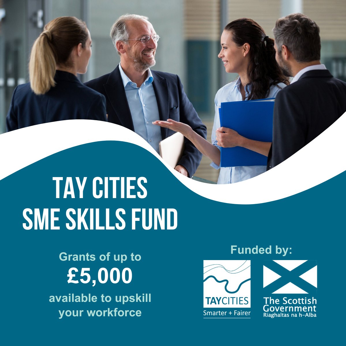 Seeking training solutions for your SME team but unsure where to begin? 🤔Access up to £5,000 funding through Tay Cities SME Skills Funds! 🙌 As an approved training provider, we can guide you through the process. Get in touch now! ⬇️ pulse.ly/zrdejn5gya #Upskilling