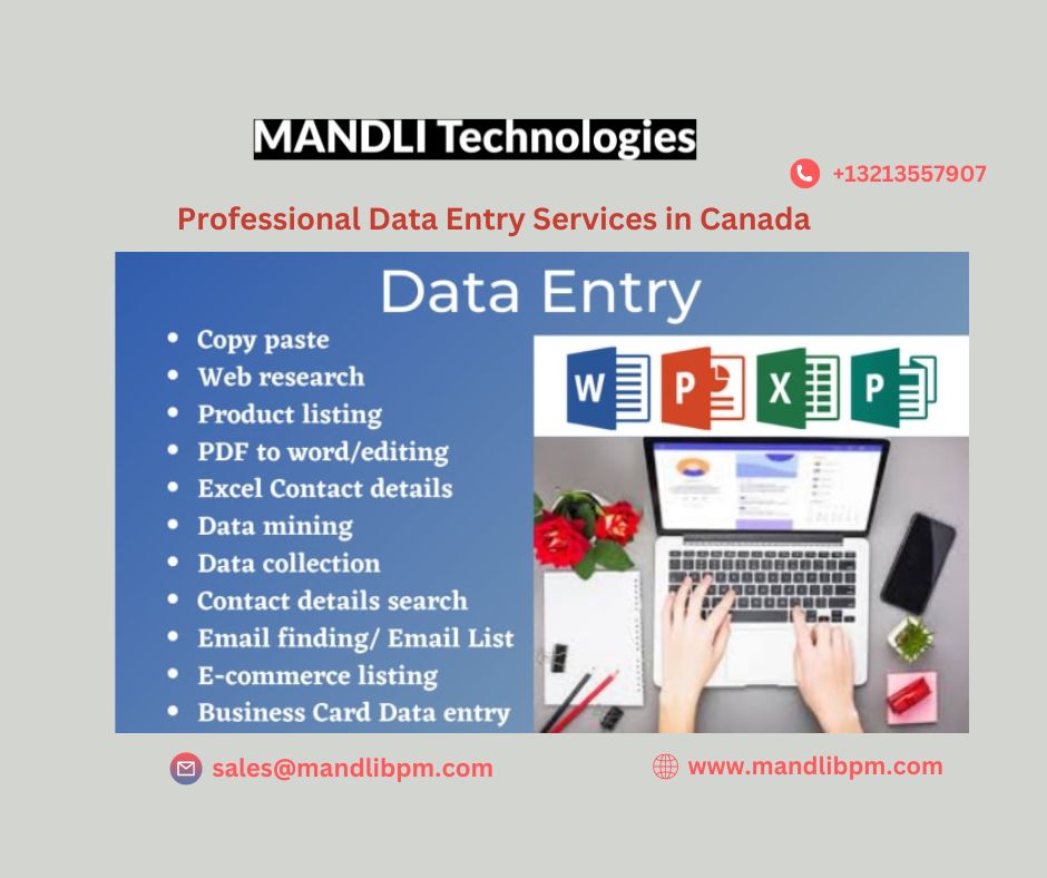 MANDLICANADA's tweet photo. MANDLI  offers data entry services in Canada that leverage advanced technology and proven methodologies to streamline operations, optimize workflows &amp; enhance productivity for businesses in various sectors. For info : https://t.co/0HIxWSJowv #DataEntryCanada
#CanadianDataEntry https://t.co/uoUuVE8acI