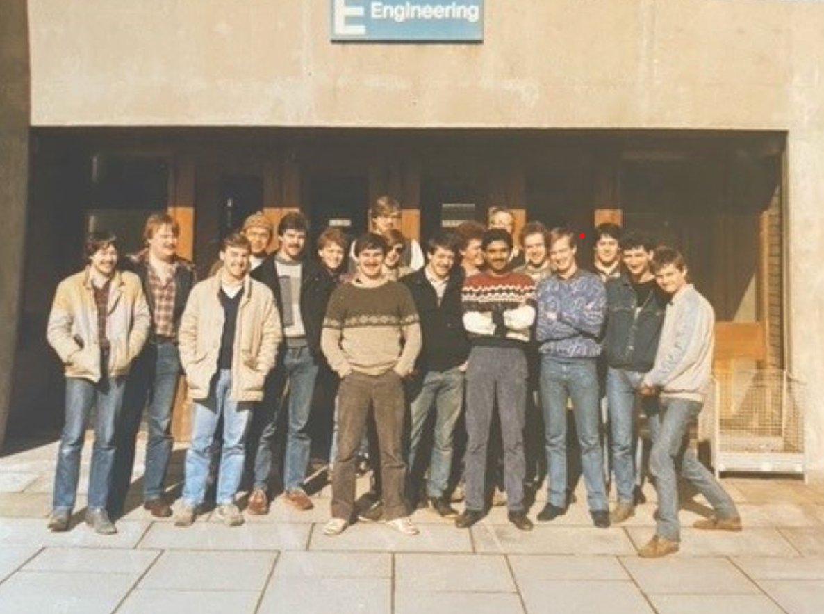 Unearthed a gem: Check out this photo of @UCLan BSc Mechanical Engineering students from circa 1985 🛠️ Recognise yourself or anyone in this photo? Get in touch with us via alumninetwork@uclan.ac.uk Credit to John MulKern for providing this classic snapshot #UCLanAlumni