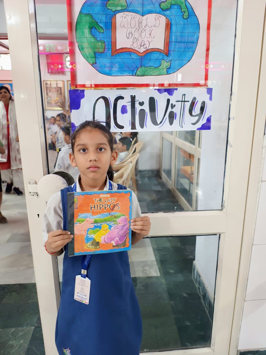 LET US CELEBRATE THE WONDERS OF BOOKS @ WORLD BOOK DAY
'Books are the uniquely portable magic'.

#bestcbseschool
#worldbookdaycelebration
#creativityunleashed
#positiveinfluence
#wondersofbooks