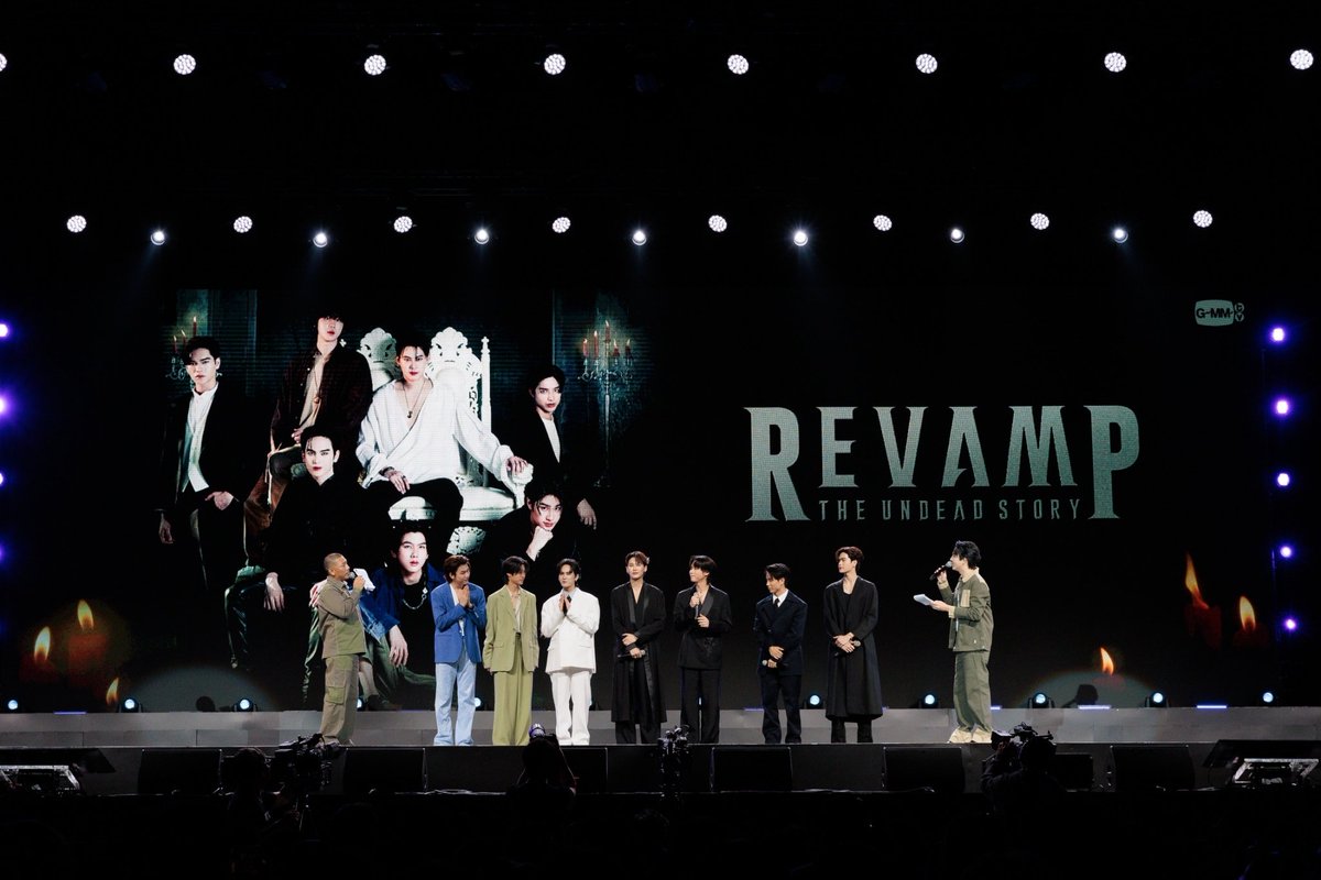 theseriesy_th's tweet photo. REVAMP THE UNDEAD STORY
นำแสดงโดยบุ๋น นพณัฐ, เปรม วรุศ, เค เลิศสิทธิชัย, แซนต้า พงศภัค, มาร์ค จิรันธนิน, แสตมป์ พนัชษ์กรณ์, ลูค ภีมสรรค์ 
กำกับโดยนิว-ศิวัจน์ สวัสดิ์มณีกุล

🎥 : https://t.co/60ctqdtjHu

#RevampSeries
#GMMTV2024PART2 https://t.co/c2bea9siEL