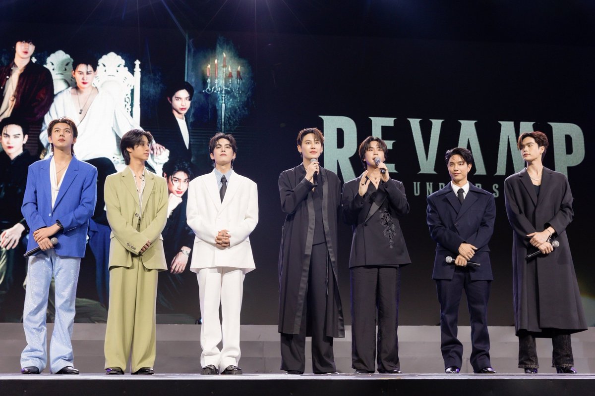 theseriesy_th's tweet photo. REVAMP THE UNDEAD STORY
นำแสดงโดยบุ๋น นพณัฐ, เปรม วรุศ, เค เลิศสิทธิชัย, แซนต้า พงศภัค, มาร์ค จิรันธนิน, แสตมป์ พนัชษ์กรณ์, ลูค ภีมสรรค์ 
กำกับโดยนิว-ศิวัจน์ สวัสดิ์มณีกุล

🎥 : https://t.co/60ctqdtjHu

#RevampSeries
#GMMTV2024PART2 https://t.co/c2bea9siEL