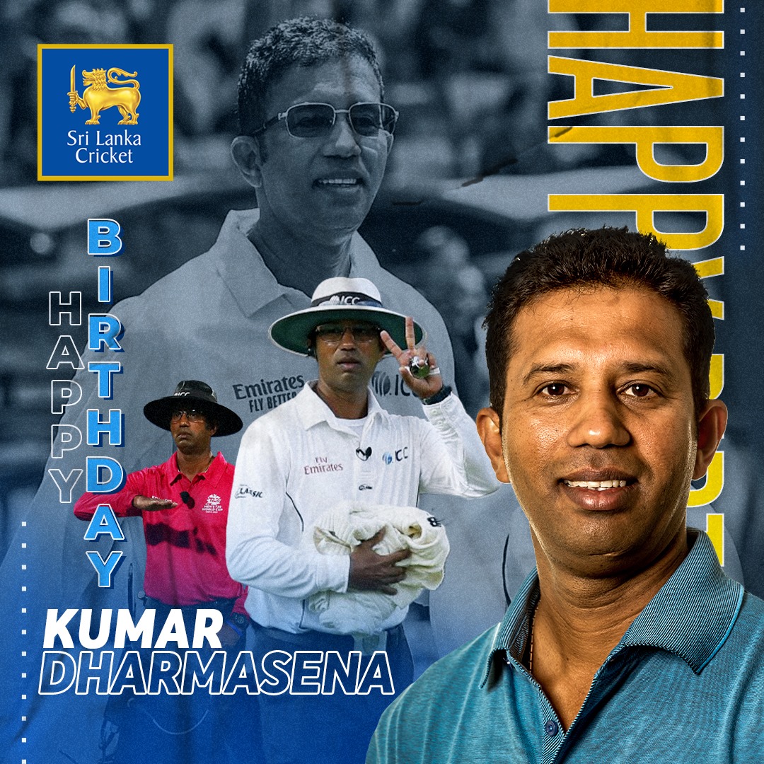 Happy Birthday to Kumar Dharmasena! 🎂🎉