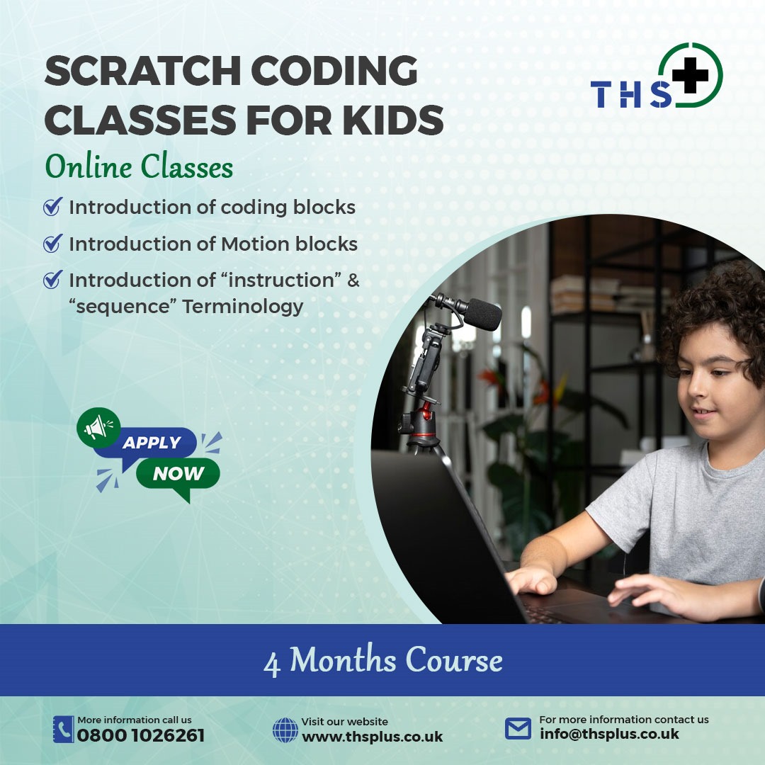 👉Scratch Coding Classes For Kids
Apply Now👇
thsplus.co.uk/coding-classes/
#ITTrainingCenter #kidsactivities #uklifestyle
#kidsfun #kidstoys #kidsbooks #kidseducation #KidsEdition #uk