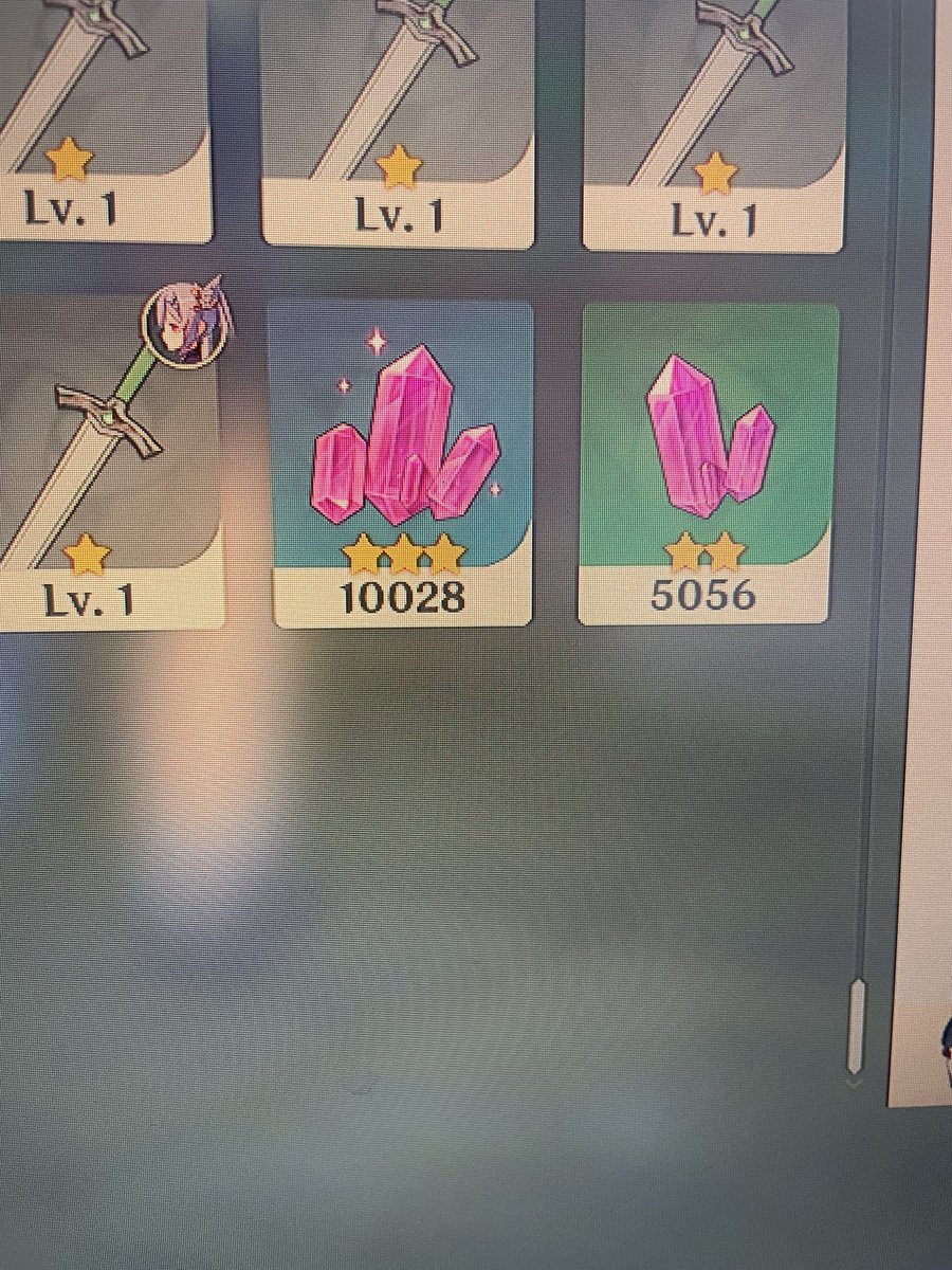 baphomvta's tweet photo. came back from the twitter grave to post this wonderful quality photo exclaiming my excitement that they apparently upped the cap on these damn mystic ores aka the bane of my existence https://t.co/F0V2i4Qu1C