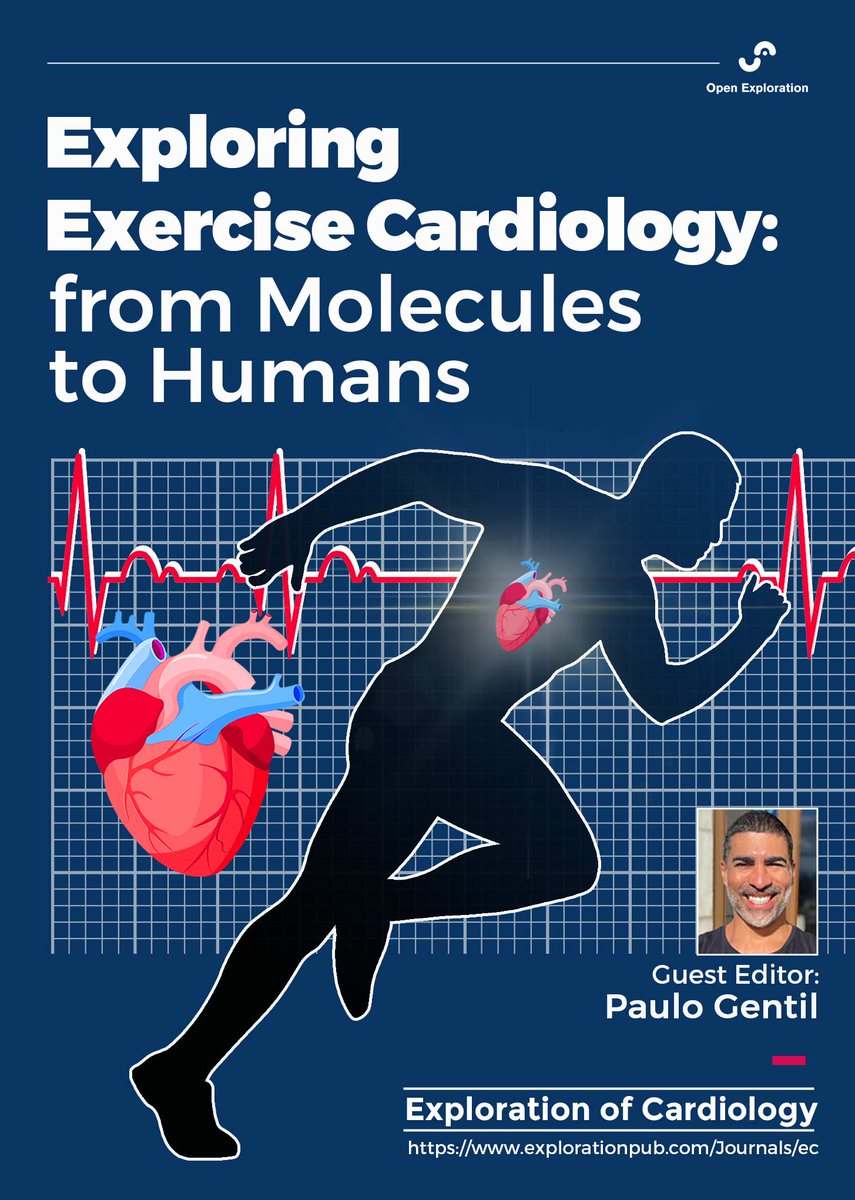 👉 New Special Issue Online---Welcome Your Submission!

Topic: Exploring Exercise Cardiology: from Molecules to Humans

Guest Editor: Prof. Paulo Gentil, Federal University of Goias, Brazil

From more at: explorationpub.com/Journals/ec/Sp…

Submission Deadline: October 31, 2024