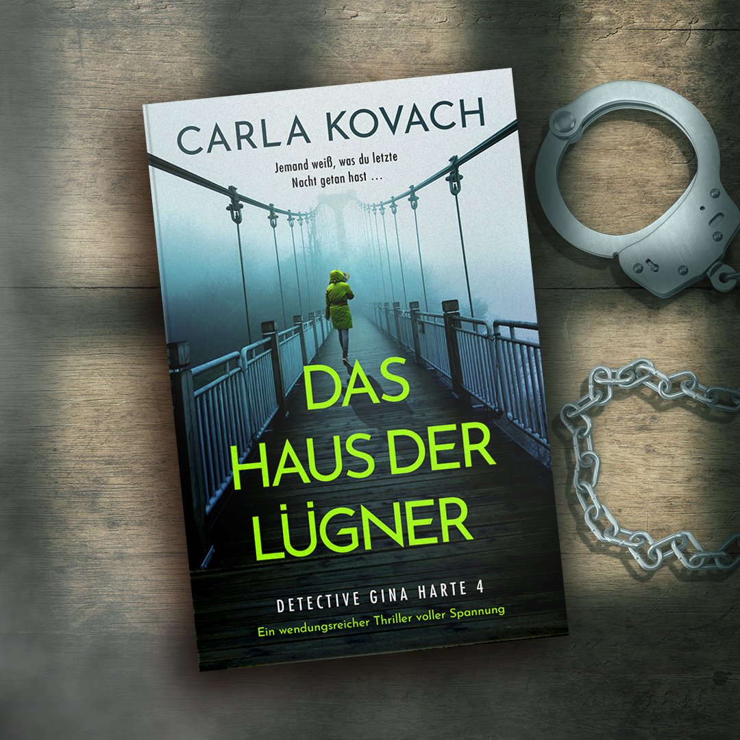 Ein Fingernagel bietet eine neue Spur in einem alten Fall für Detective Gina Harte. Ein wendungsreicher Thriller voller Spannung, DAS HAUS DER LÜGNER von @ckovachauthor ist jetzt erhältlich! 👉geni.us/B0CTCWM67Rsoci… Übersetzt von Johannes Schmid und Cyra Pfennings