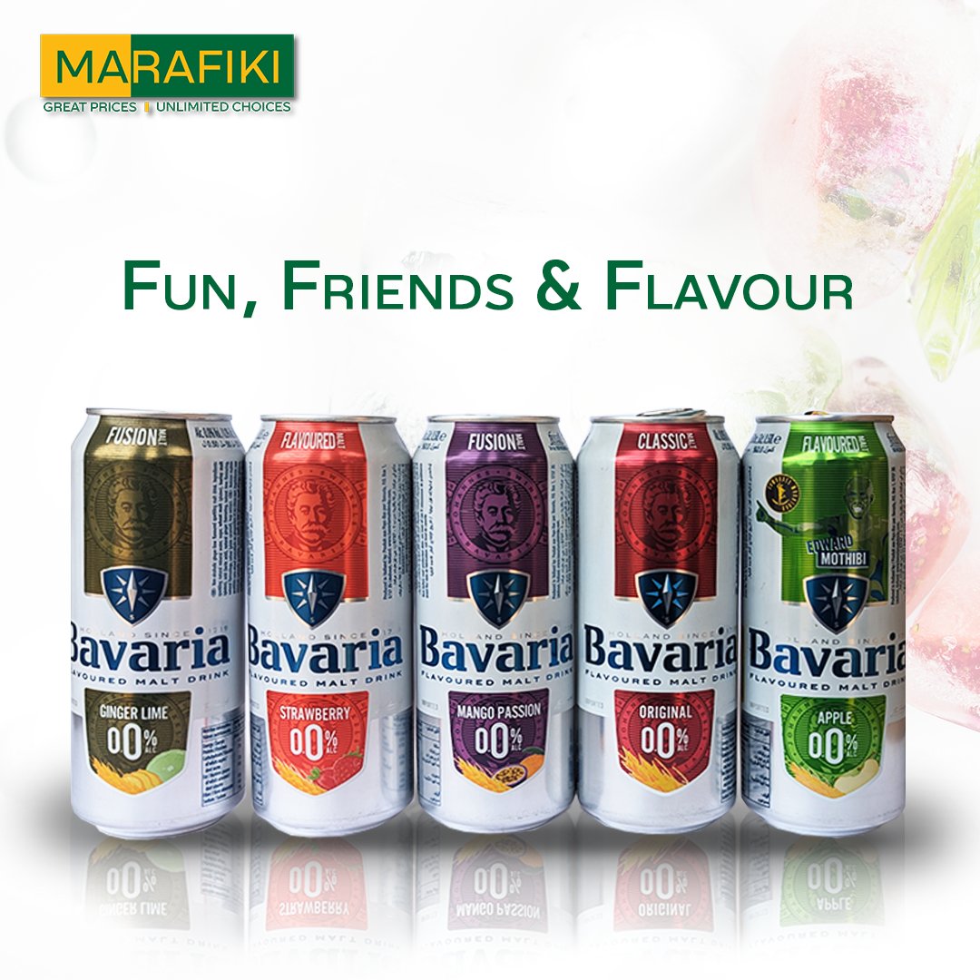 Bavaria Malt Drinks add joy to any occasion, from lively gatherings to quiet evenings. Wednesdays mean fulfillment and friendship. Grab yours, online or in-person, gather loved ones, and toast to memories!

#marafikimart
#convenience
#onlineshopping
#bavaria