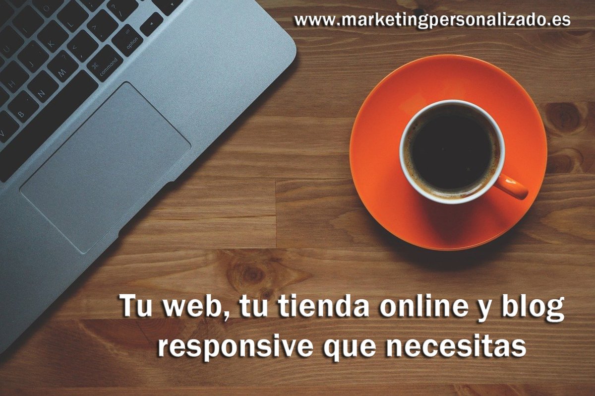 Si necesitas una #tiendaonline o #web con #marketingpersonalizado marketingpersonalizado.es