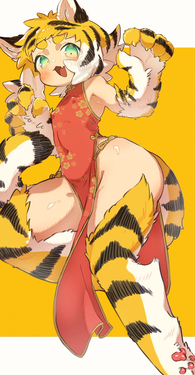 #私はこういう絵描きです見た絵描き全員参加
最近は創作メインでもふもふムチムチしたものを描くのが大好きなお絵描きまんです!🐾 