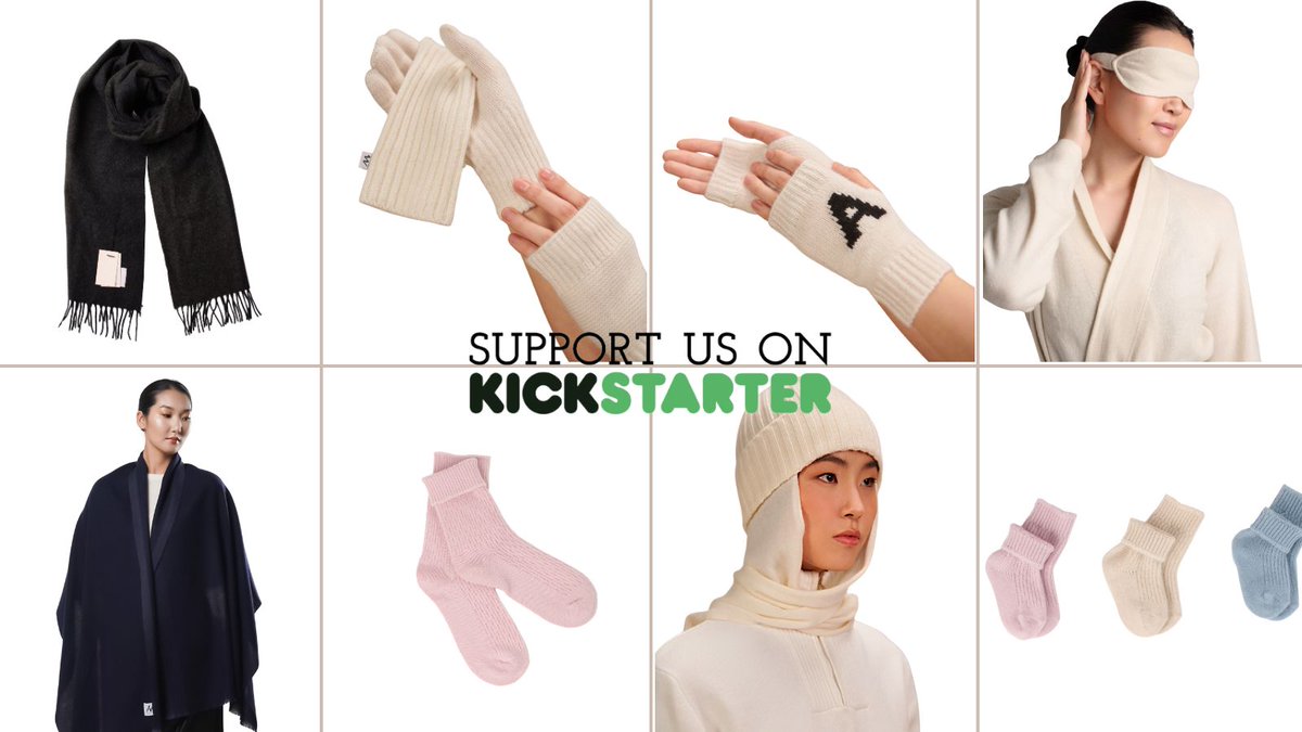 avantcashmere's tweet photo. Exciting news! Our Kickstarter is live, offering premium Mongolian cashmere for every occasion. Support sustainable fashion and indulge in luxury. Join us on this journey!
https://t.co/rVzdYf9kUY #Cashmere #SustainableFashion #Kickstarter #カシミア#サステナブルファッション https://t.co/Rtw4lCyMUc