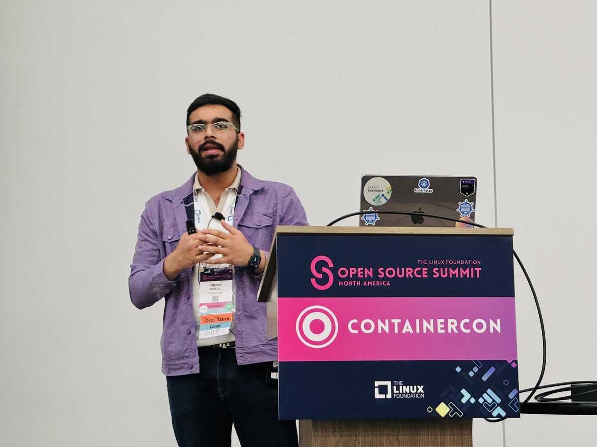 I hate technical talks with no DEMO.

It's like you are just reading a couple of sentences from the docs.

Speakers need to think about the “value addition”

Don’t take sponsored trips for granted. Please do some homework beforehand!!

Adding a pic from my talk at #OSSummit