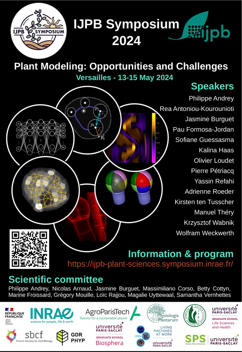 #IJPBplantModeling <a href="/ijpb_fr/">IJPB</a> 

🚨🚨 Only 10 days left to have the unique opportunity to listen to a pleiade of wonderful speakers

📅 3rd of May end of registration 

👉To register bit.ly/3RyMncm

Please RT