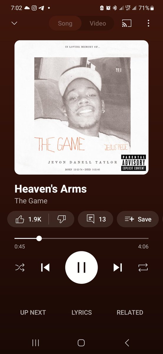 Morning Gospel Heaven's Arms - The Game