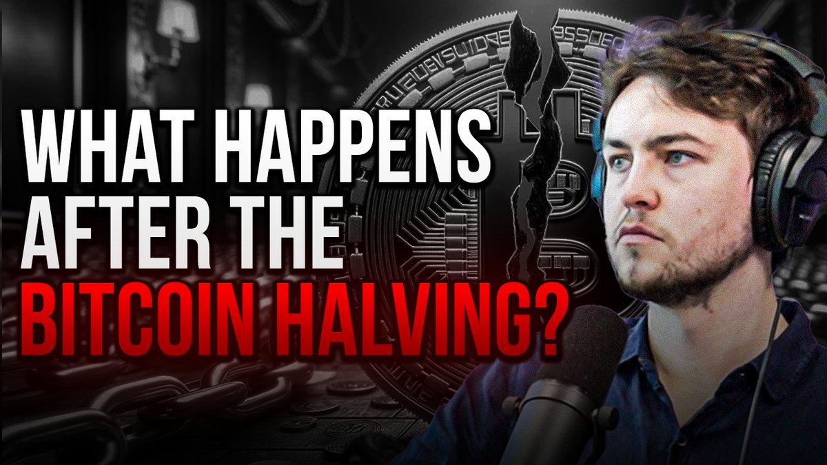 The Bitcoin Halving has happened... so now what? 🤷

Make sure to set your alarms to tune into tomorrow's episode as we go through it all 👉lnk.bio/tappingintocry…

#BitcoinHalving