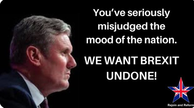 YOU’VE SERIOUSLY MISJUDGED THE MOOD OF THE NATION… Over the catastrophe that is Brexit. Over free movement. Over PR. Over taxing wealth properly and fairly. Over failing to stand up against Israel’s vile genocide in Gaza. GET YOUR ACT TOGETHER! #Labour @UKLabour @Keir_Starmer