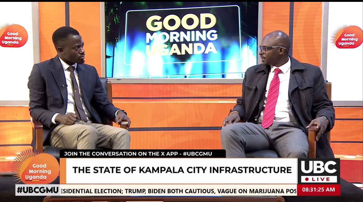 This morning, we delve into the state of infrastructural development in Kampala with @kasyate, the Spokesperson for KCCA. watch live ~ youtube.com/live/rqBFD-Crl… Tune in! | #UBCGMU