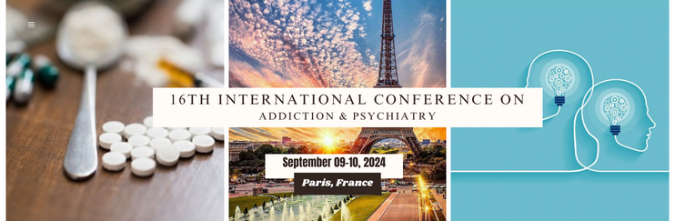 brown_nissi's tweet photo. We are excited to announce the upcoming 16th International Conference on Addiction and Psychiatry, scheduled to take place on September 9-10, 2024, in Paris, France. If you are interested in participating as a speaker, you can submit your abstract or propose a poster presentation https://t.co/0ynarjfehV