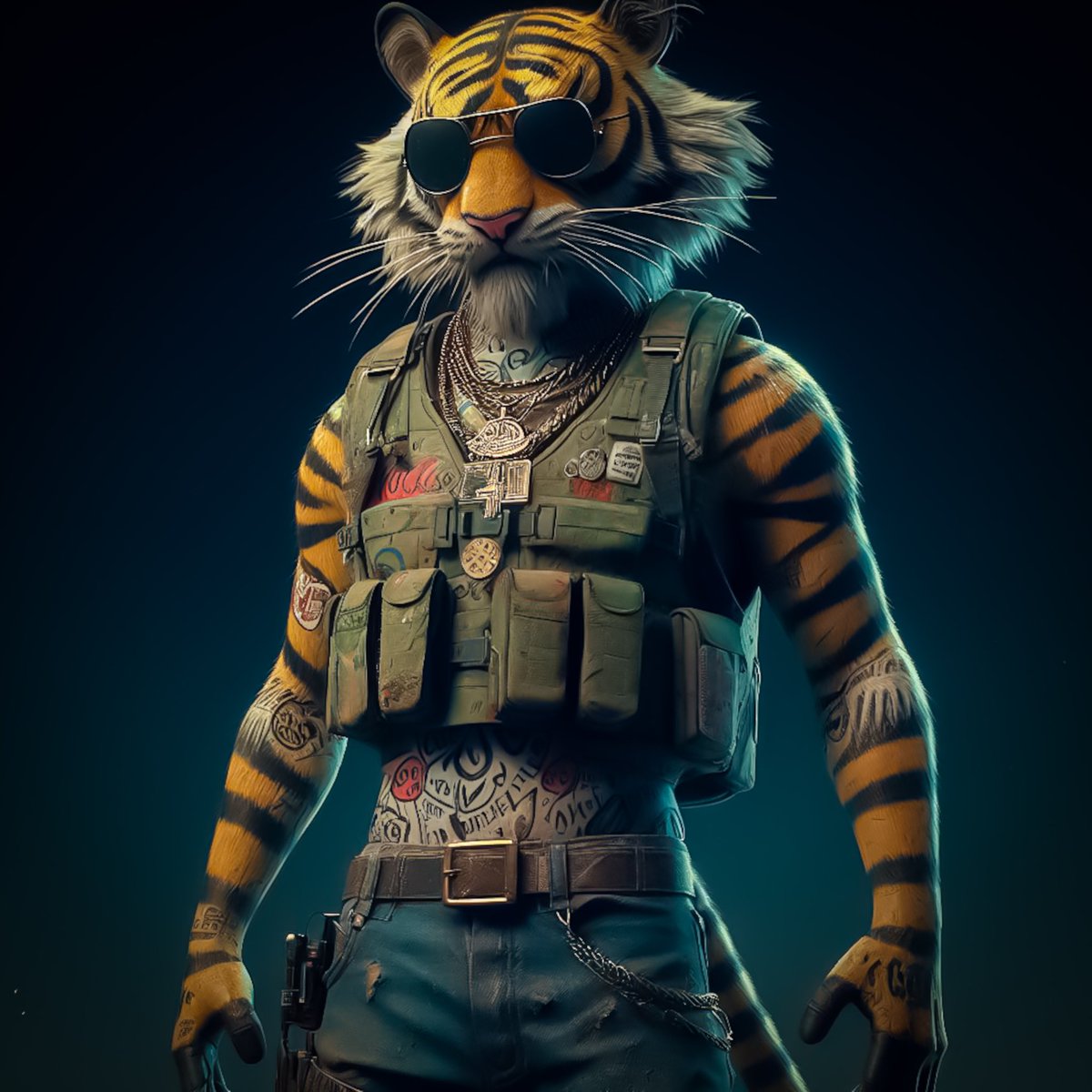 Tiger in PUBG 🔥🔥
.
.
#PUBGMOBILE #bgmi #tigerpubg #gamingcommunity #AIArtwork #AIArtCommuity #bingimagecreator