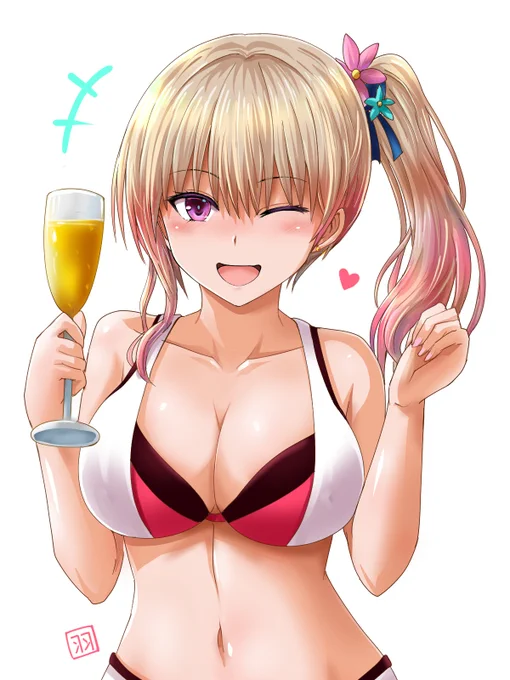 バニーガーデンの凜ちゃんを描きました。#バニーガーデン 