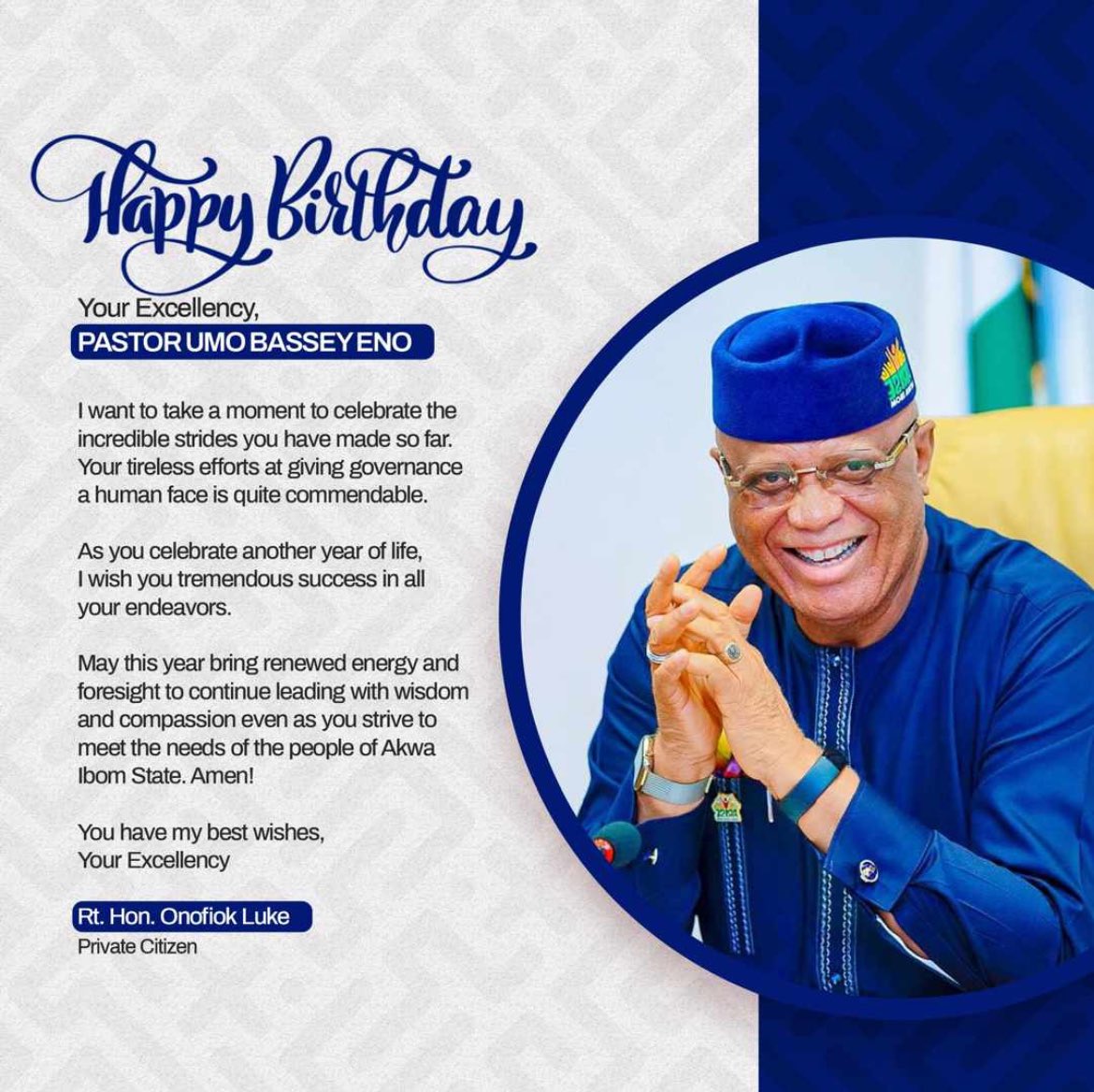 AmazingGraceCO's tweet photo. You look good at 60 Y.E @_PastorUmoEno 

#Akwaibom https://t.co/FSTkYKn10E