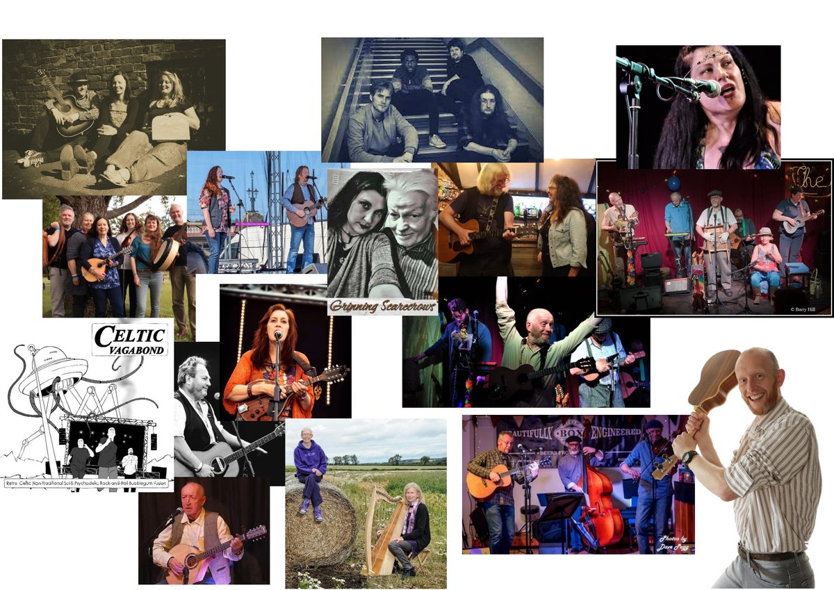 Just some little visual previews of some of those who will be gracing the lawns and halls of Tintern this July