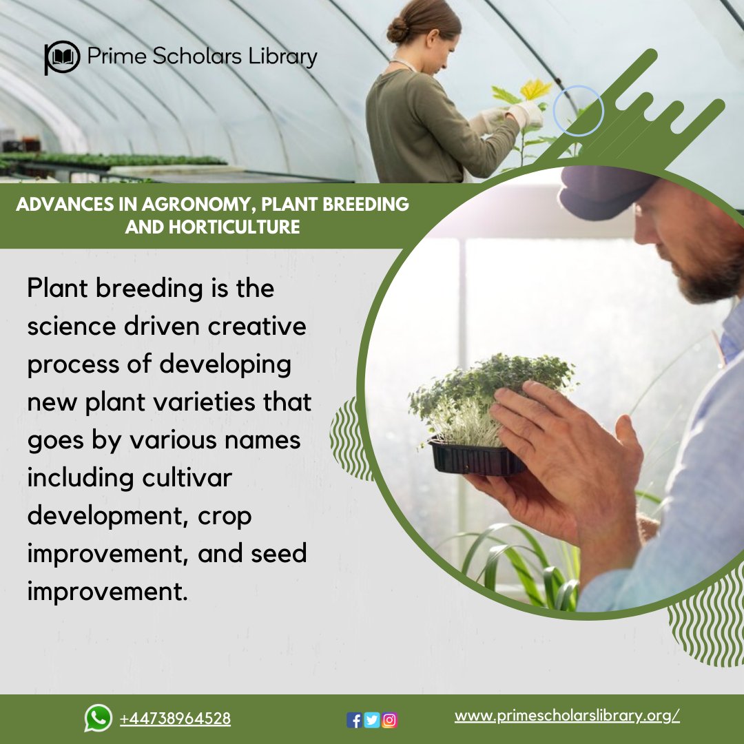 Calling all authors passionate about plant breeding! Share your expertise in our journal. Submit your article and inspire innovation.
#Hybridization #Genetics #genome #modification #Plant #propagation #Management #Irrigation #Greenhouse #cultivation #Floriculture
#Hydroponics