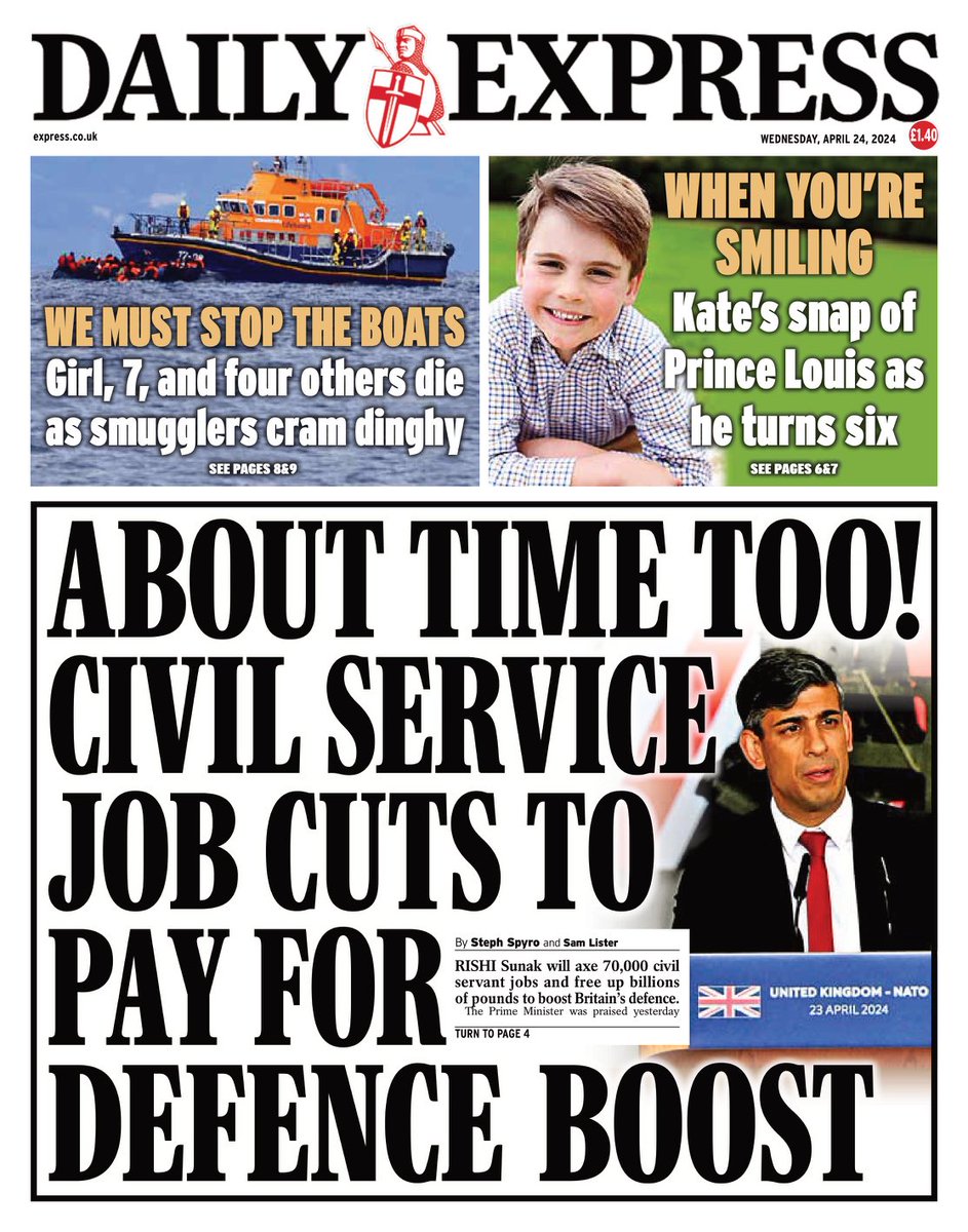 £57 billion plucked out of thin air to be funded by … civil service cuts? This isn’t serious politics.