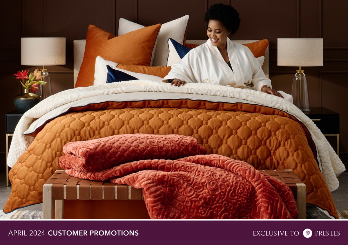 Presles current promotion Order yours on +27783694475 #bedding #cookware #bedroom
