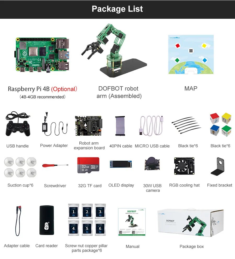 smartrbt's tweet photo. 👀DOFBOT AI Vision!
🧐 Experimentează puterea viziunii AI și controlează mișcările precise ale acestui brat robotic pentru a explora o gamă largă de aplicații, de la roboți asistenți personali la proiecte de automatizare inteligentă.

#AI #robotica #tehnologie #DOFBOTAIVision https://t.co/PxEnHJKKnM