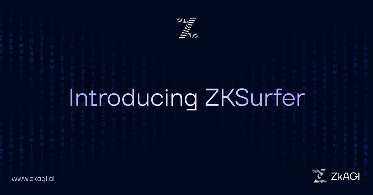 Experience #ZkSurfer from #ZkAGI! 💪

✅Safely deploy private nodes

✅Execute marketing activities with a privacy-first approach

✅Streamline online tasks securely

✅Generate confidential code for Aleo Network

✅Create media content while safeguarding your data integrity