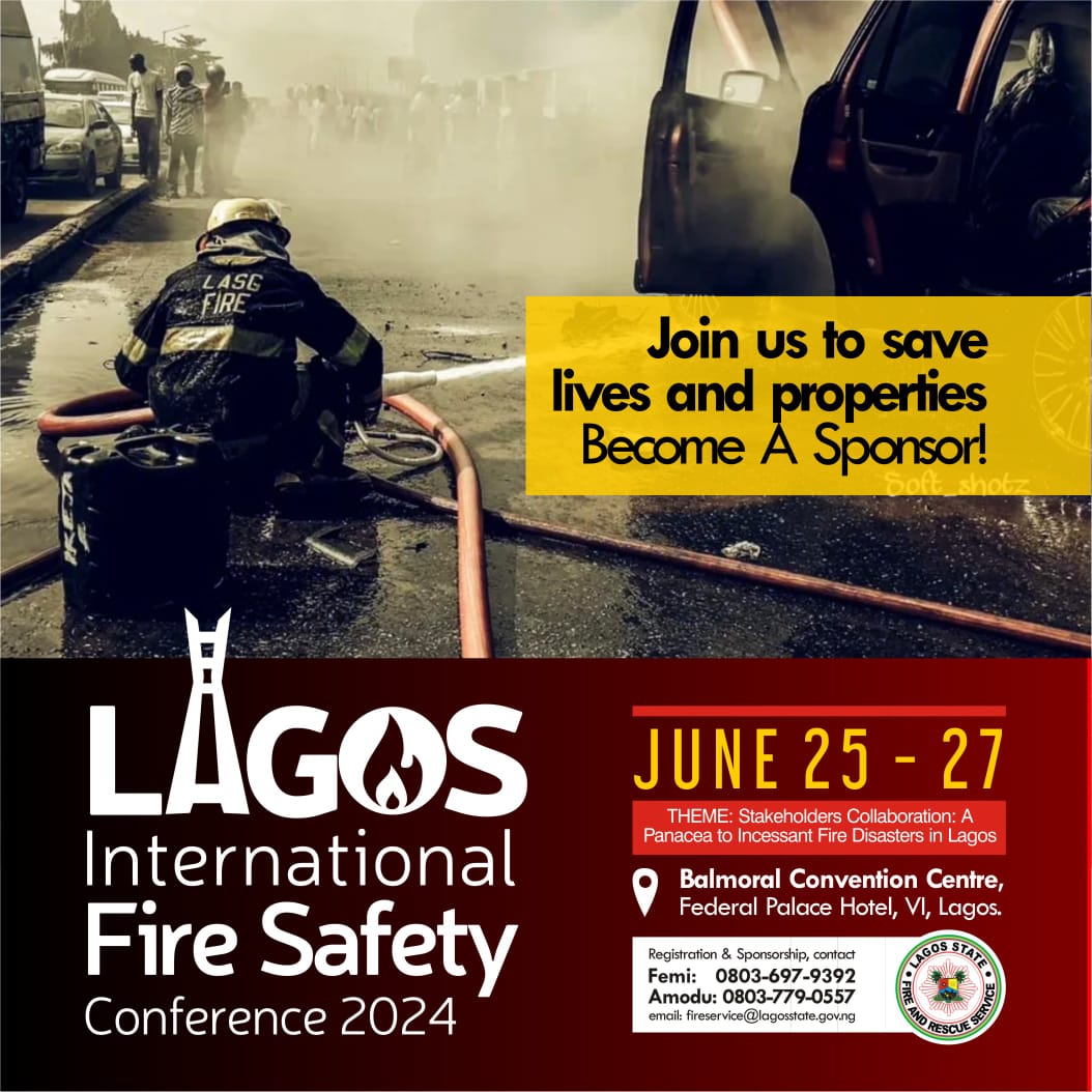 Have you marked your calendar to attend?

#LIFSC2024
#LagosFireSafetyNet
#FireFreeLagos