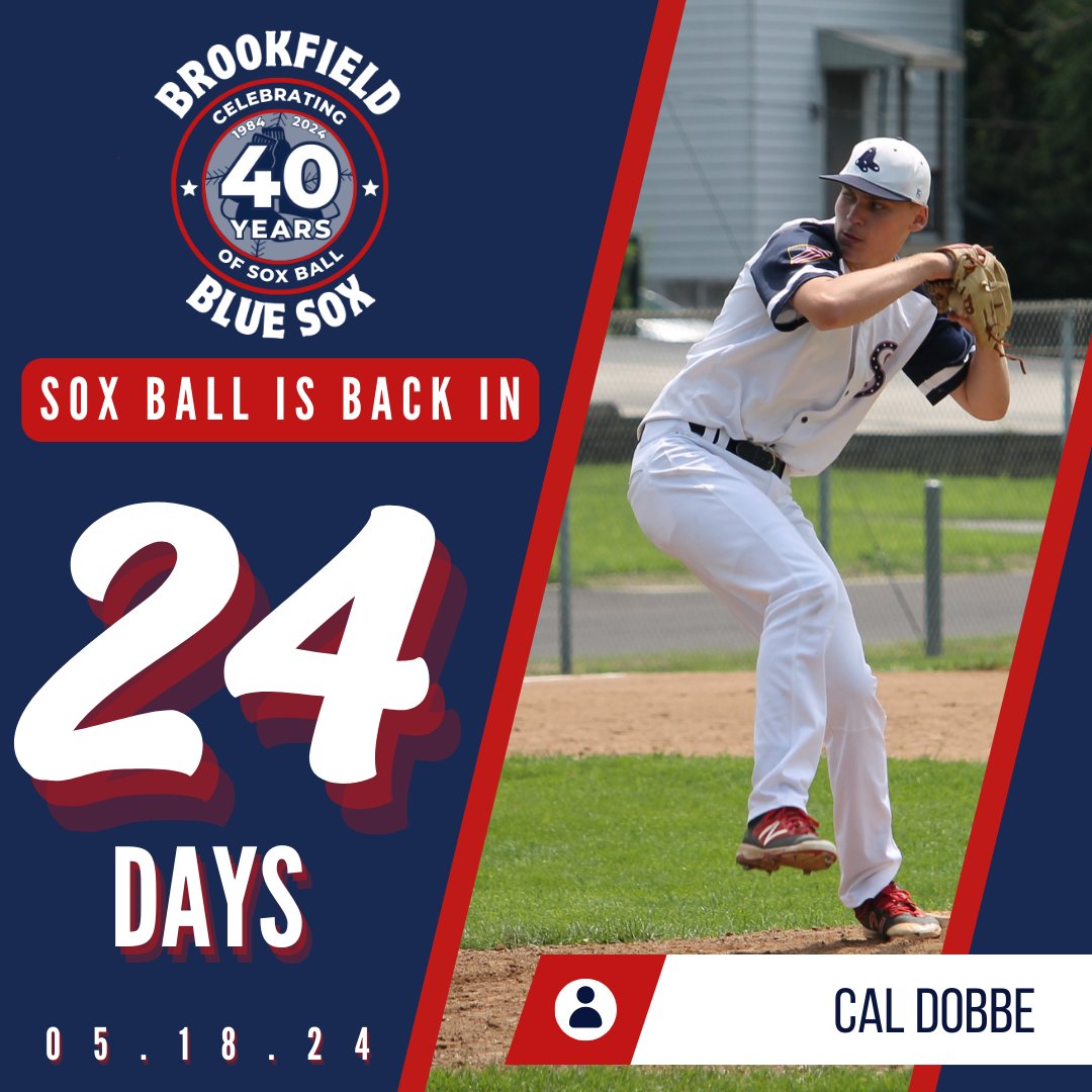 BlueSoxWI's tweet photo. @BlueSoxWI is back in 24 DAYS! 🧦⚾️
#Baseball #SoxBall #LakesBall #40YearsOfSoxBall #BaseballIsComing #TheCountdownIsOn https://t.co/7KjoKr8Nvb