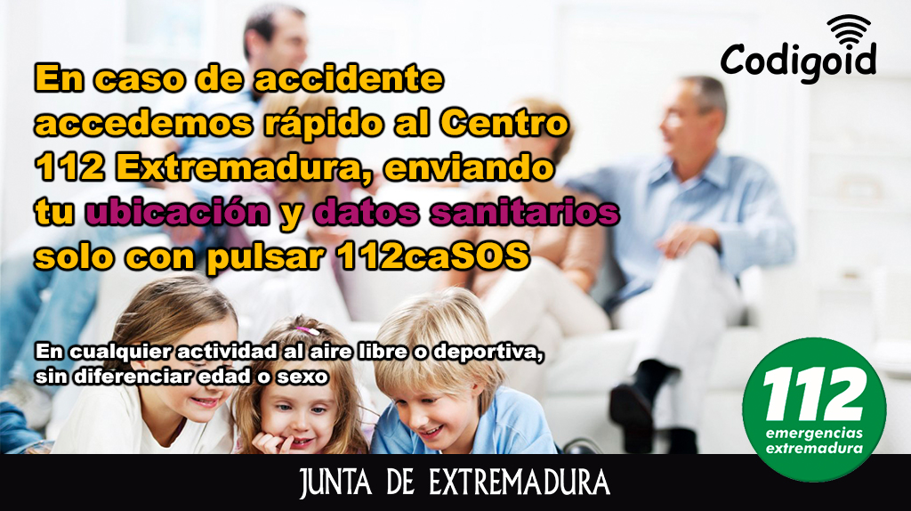 JuntaEx112's tweet photo. Descárgarte Códigoid, la aplicación que te puede salvar la vida y te conecta con el #112Extremadura. @appcodigoid https://t.co/QywiLTHWVk