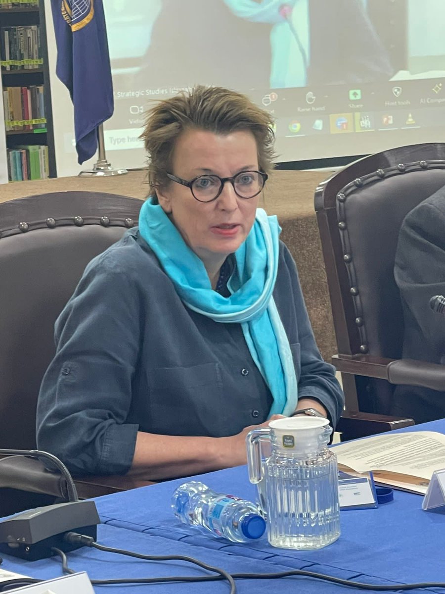 Happening Now! Country Director @FES_PAK, Dr. Almut Wieland-Karimi is speaking at inagural session of International Conference on Pakistan in Emerging Geopolitical @ISSIslamabad