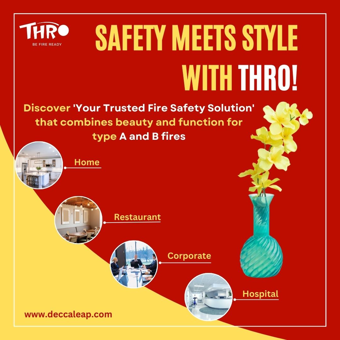 Thro_FireSafety's tweet photo. Thro brings safety and style together! Explore our elegant fire safety solution for type A and B fires. Protect your space with beauty. #ThroSafety #FireSafety #allspaces #justpick_aim_throw #thro #deccaleaptechnologiesllp #fireextinguisher #firesafetycompany #deccaleap #Pune https://t.co/ytzXcZfbb8