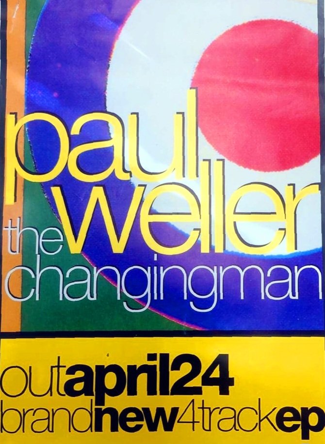 #onthisday in 1995

Paul Weller released his single ● The Changingman