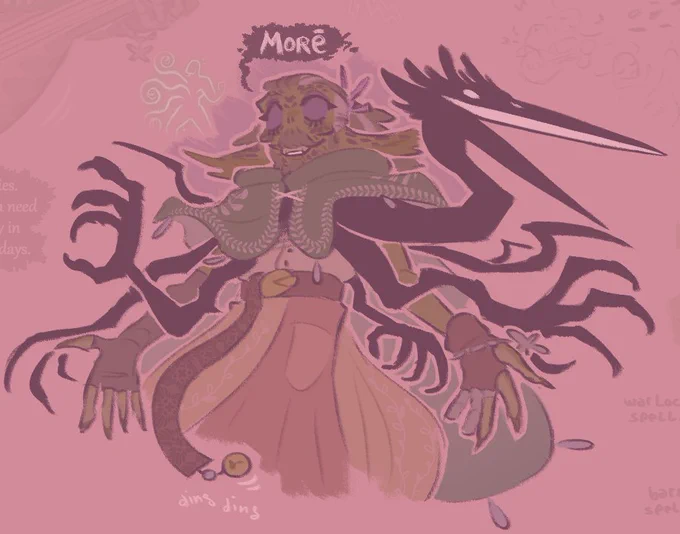 thinking about my froug[bg3 oc | tav] 