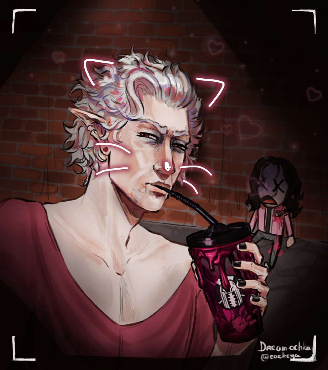 eaekeya's tweet photo. It's been a long time since I posted anything here, but I've brought something interesting art (I think). I brought a total slay 💅🏾✨, or at least I tried to 🤷🏽 https://t.co/r57VOmTfNb