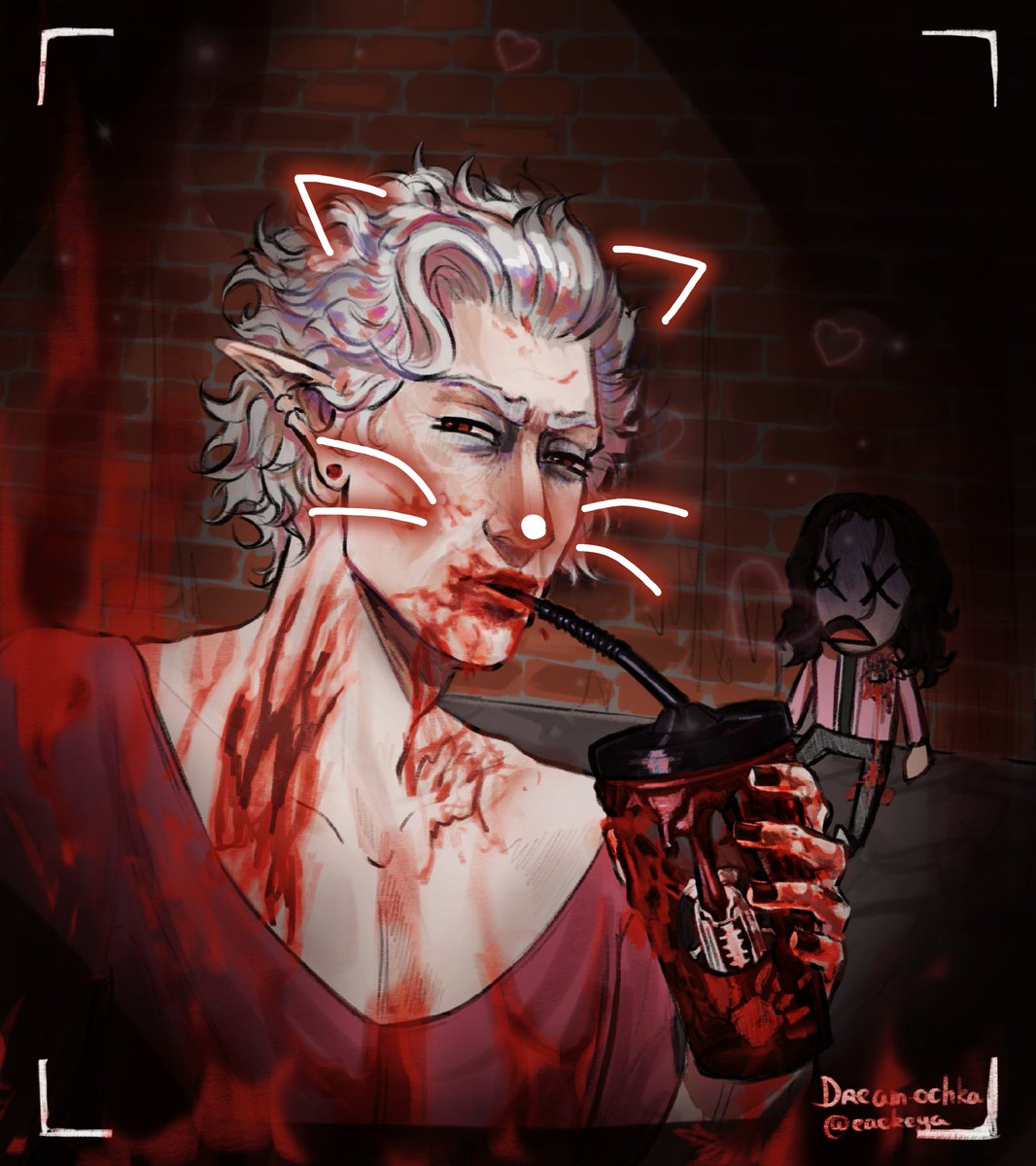 eaekeya's tweet photo. It's been a long time since I posted anything here, but I've brought something interesting art (I think). I brought a total slay 💅🏾✨, or at least I tried to 🤷🏽 https://t.co/r57VOmTfNb