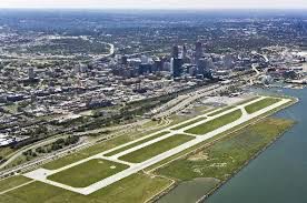 Burke Lakefront Airport- a Jewel in Cleveland, Ohio.       I ❤️ Airports