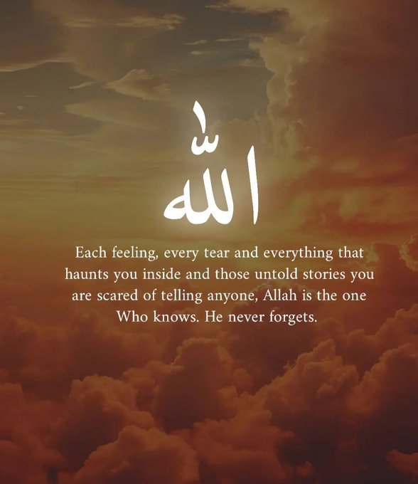 Allah will always be there to help you, Keep trusting HIS wisdom.. #IslamicWisdom