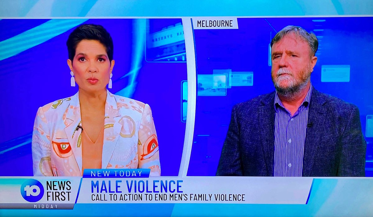 Our CEO, Phillip Ripper, appeared on Channel 10 Midday news stressing the need to discuss men's role in violence. Addressing family and domestic violence means acknowledging men's role in perpetuating it.