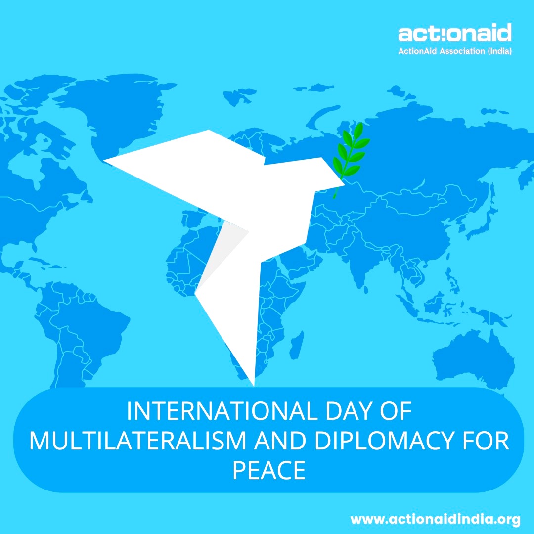 We believe international cooperation is the key to peace. 

Let's use this day as a springboard for renewed action! Advocate for peace, human rights, and a more just and equitable world.

#PeaceDay #NoWar #EndConflict #HumanRights #GlobalCooperation #ActionAidAssociation