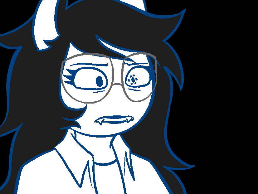 8itchySpid8r's tweet photo. Roxy, I can 8arely handle Nepeta's puns.

Don't. https://t.co/JdupWyex3E