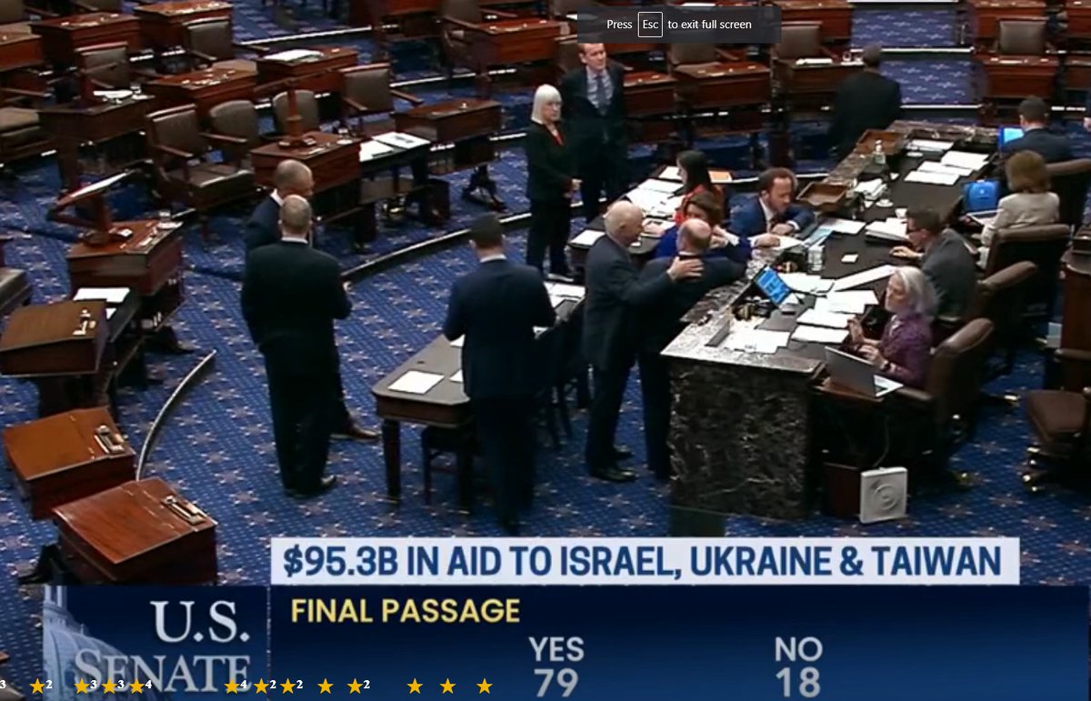 Glad to start the day with excellent news from Washington. An overwhelming majority of 🇺🇸 Senators have voted to advance a $61 bn aid package for #Ukraine. An important decision at a crucial time! 🇺🇦's victory will be the cornerstone for global peace & security. #StandWithUkraine